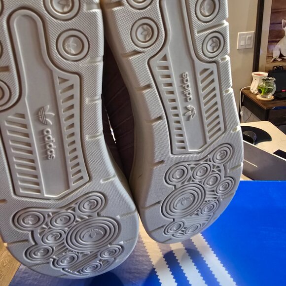 Adidas Originals Rivalry Platform Purple Mule Nubuck Leather Size 10 JH7983 NEW - Picture 9 of 14